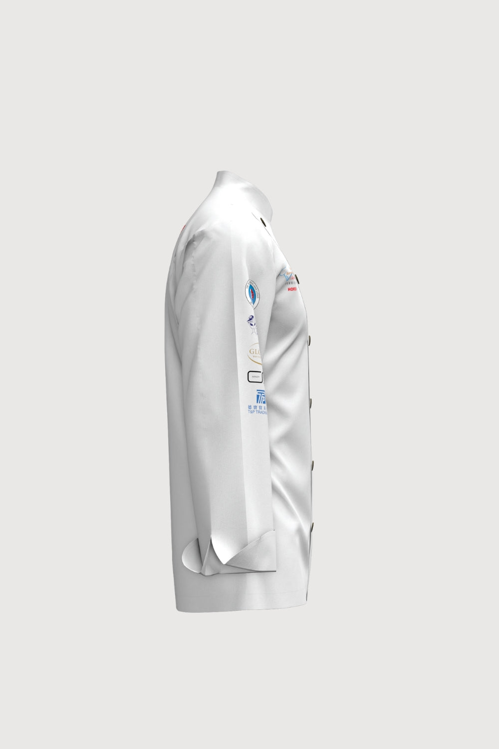 Hofex Unisex Ecotech Chef Coat( Sponsored with Embroidery ) _UCT0026