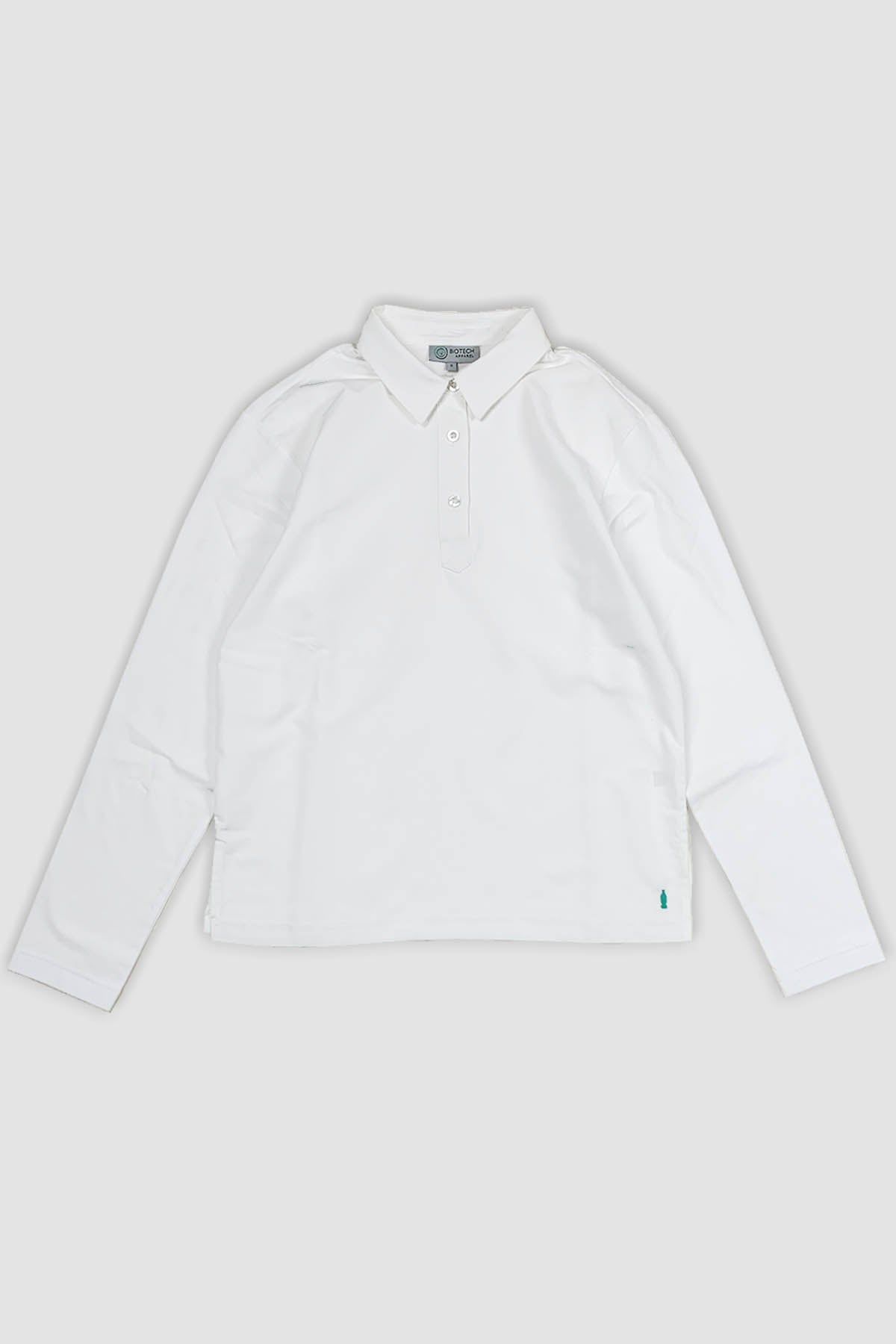 Men's BioNTex™ Mixed Fabric Polo Long Sleeve