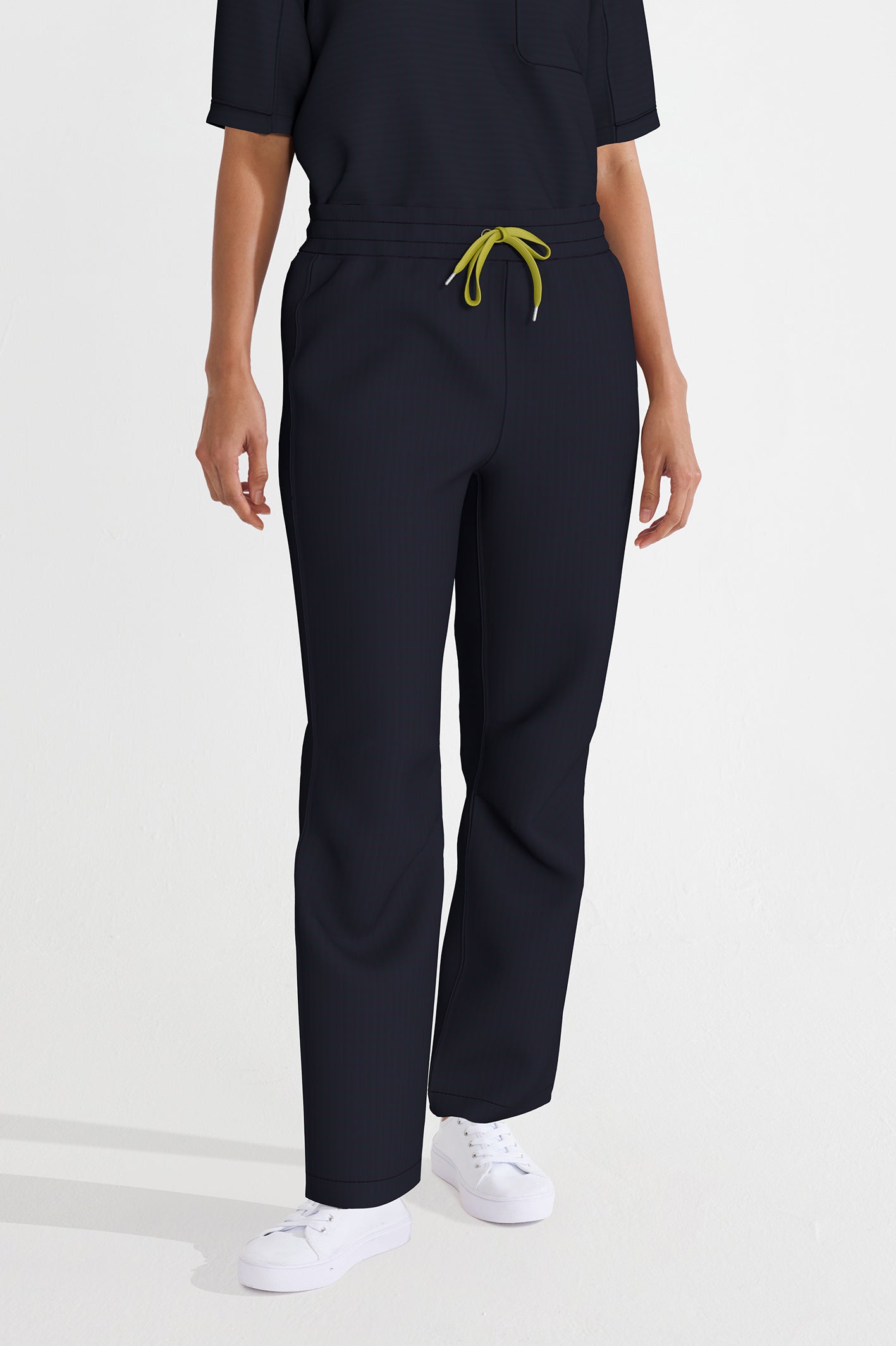 Women's BioNTex™ Scrub Pants with Contrast String