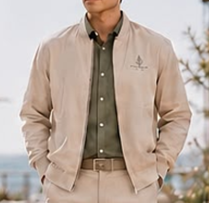 Male Lightweight Bomber Jacket CJK0025