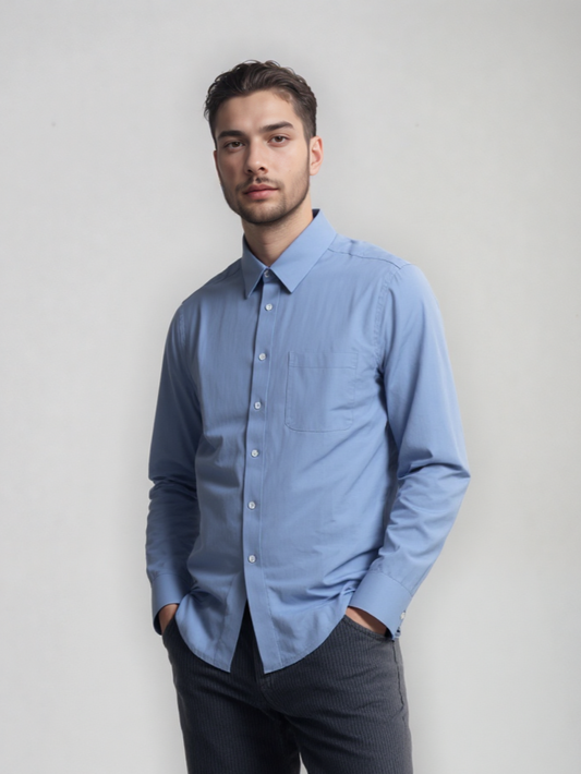 Marriott F&B Leaders Male Supervisors Long Sleeve Shirt without Sleeve Tabs MTB0058
