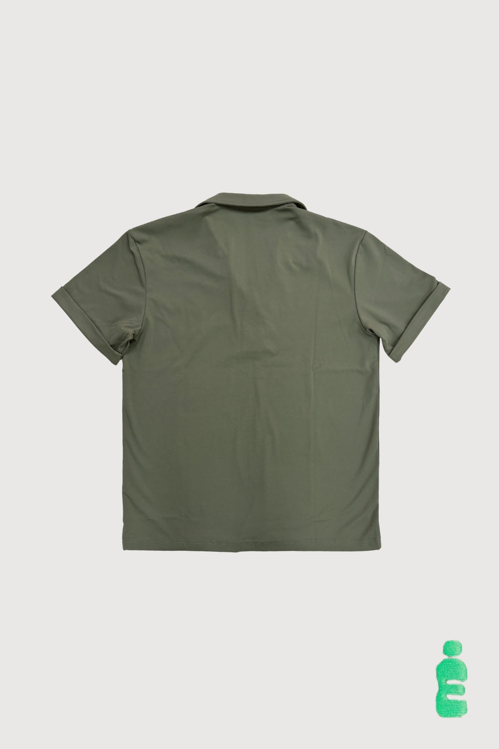Male Short Sleeve Polo with Turn-up Cuff MTB0077