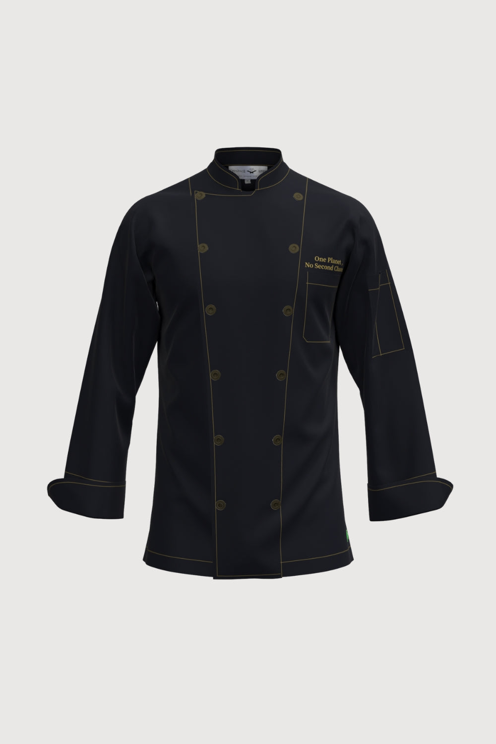Crestwell Unisex Ecotech Chef Coat_UCT0026