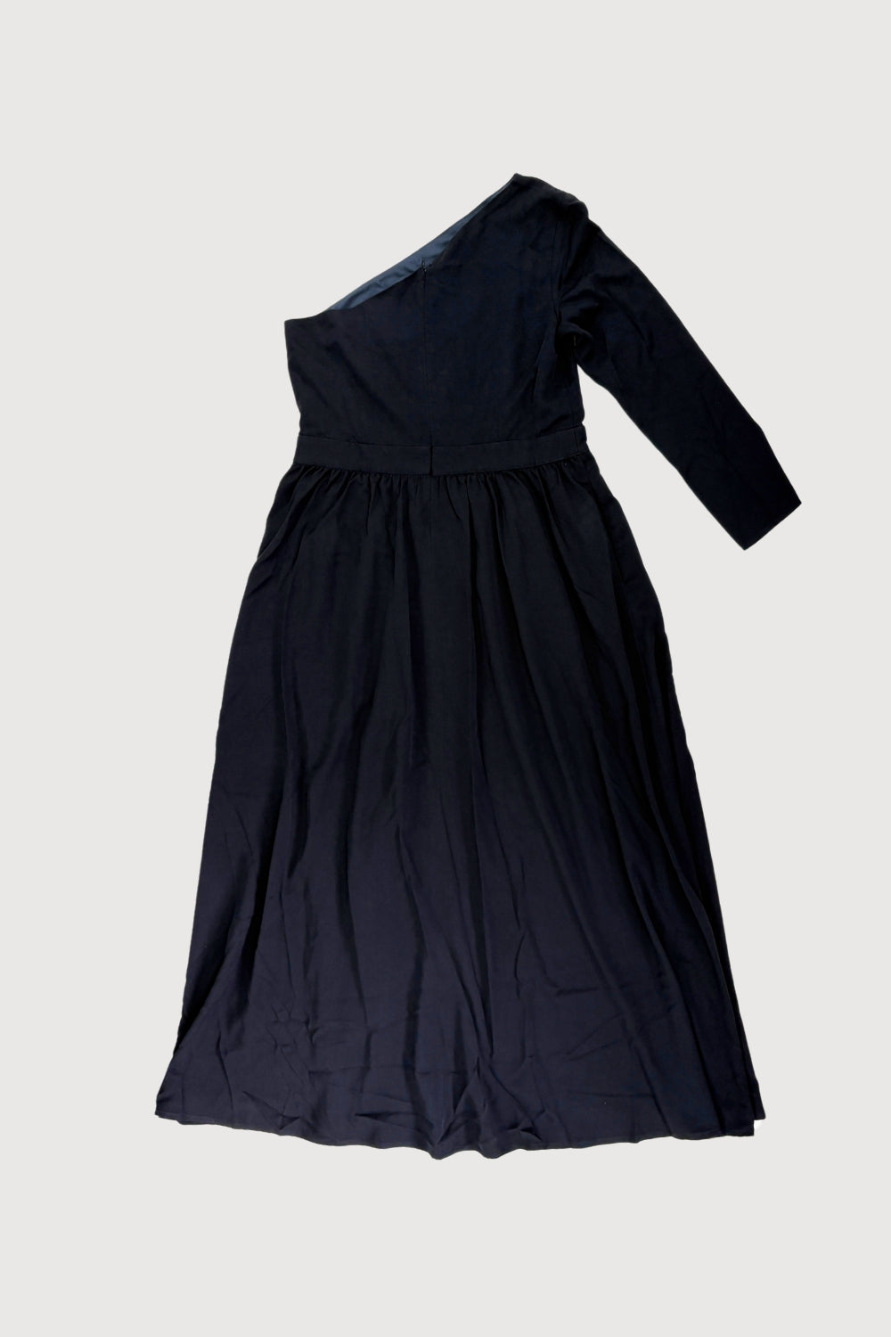 Marriott F&B Cru Steakhouse Receptionist Female One Shoulder Maxi Dress with Side Slit WDS0010