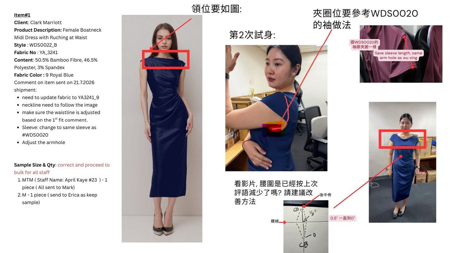 Female Boatneck Midi Dress with Ruching at Waist WDS0022_B