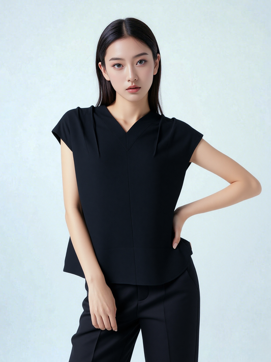 Marriott Female Short Sleeve Blouse WST0013