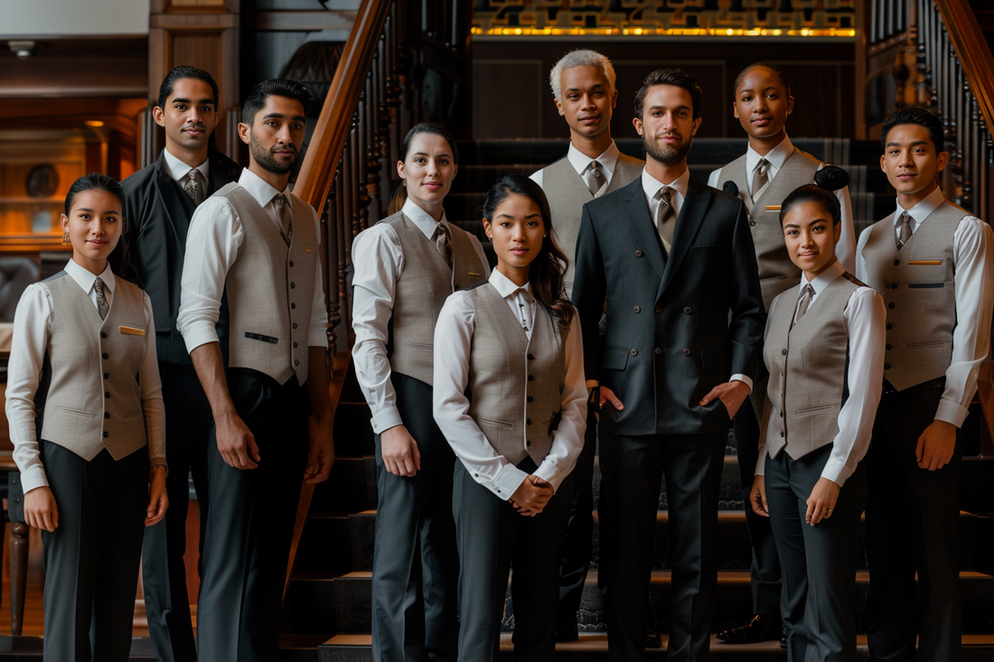 Elevate Your Hospitality Image with Crestwell: Customized, Functional, and Sustainable Uniform Solutions