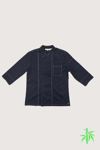 Solaire Three-quarter length chef coat with Chest Pocket UCT0028