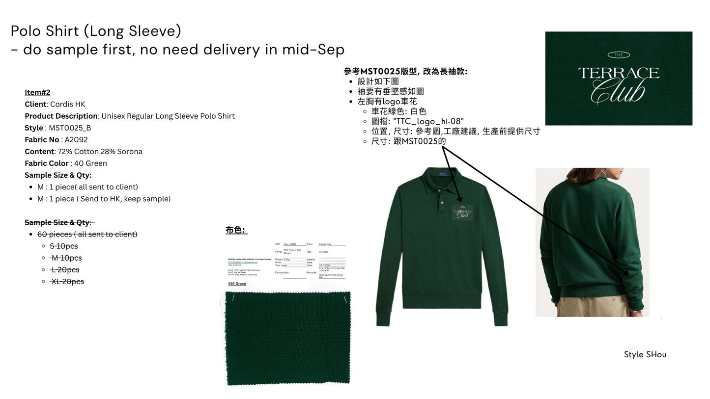 Unisex Regular Long Sleeve Polo Shirt MST0025_B