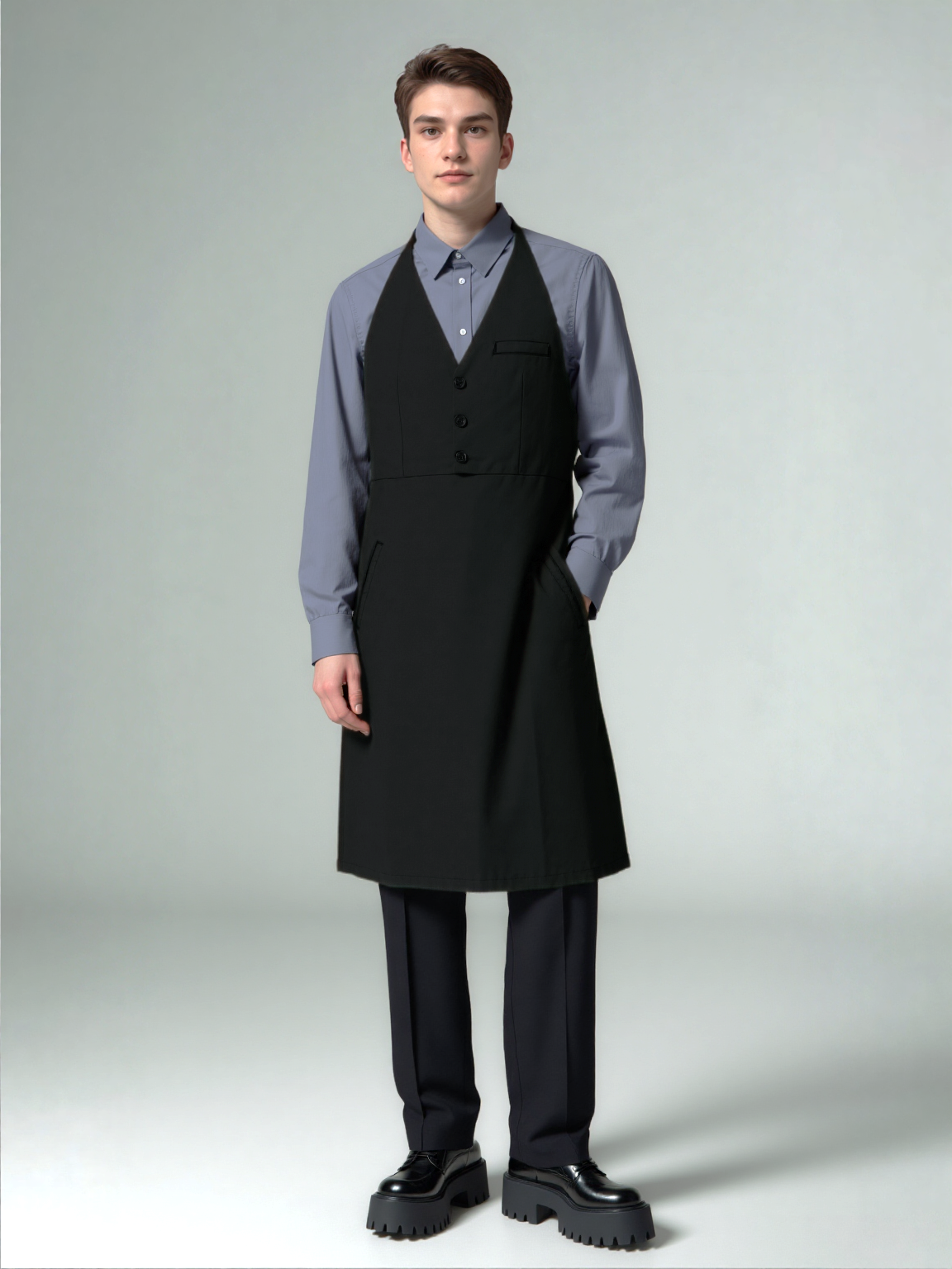 Marriott F&B Café Bakery Server Unisex Vest Apron APLG1007