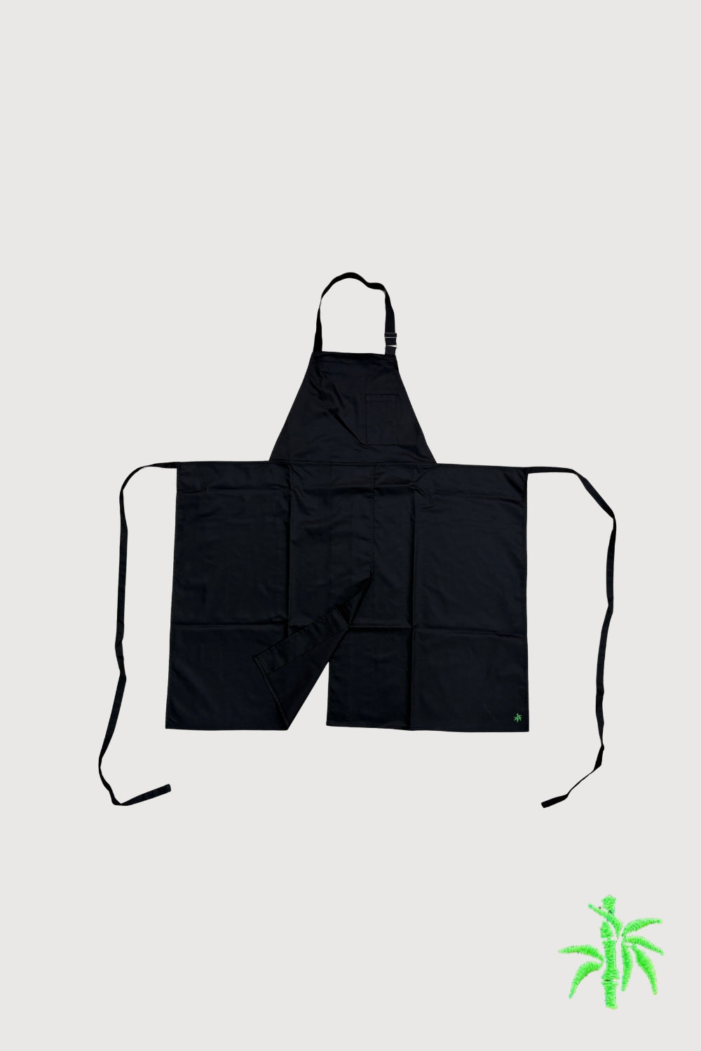 Split- Leg Apron with Adjustable Elastic Neck Strap  APLG1011