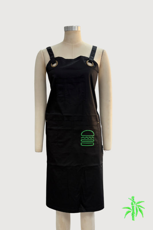 Full Apron with Cross Back Tie APBI1003