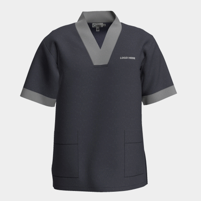 Men's BioNTex™ Contrast Collar Zen Scrub Top