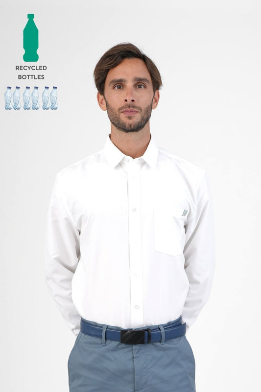 Men's BioNTex™ Sustainable Point Collar Shirt