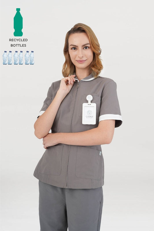 Women's BioNTex™ Zipped Shirket with Contrast Trim