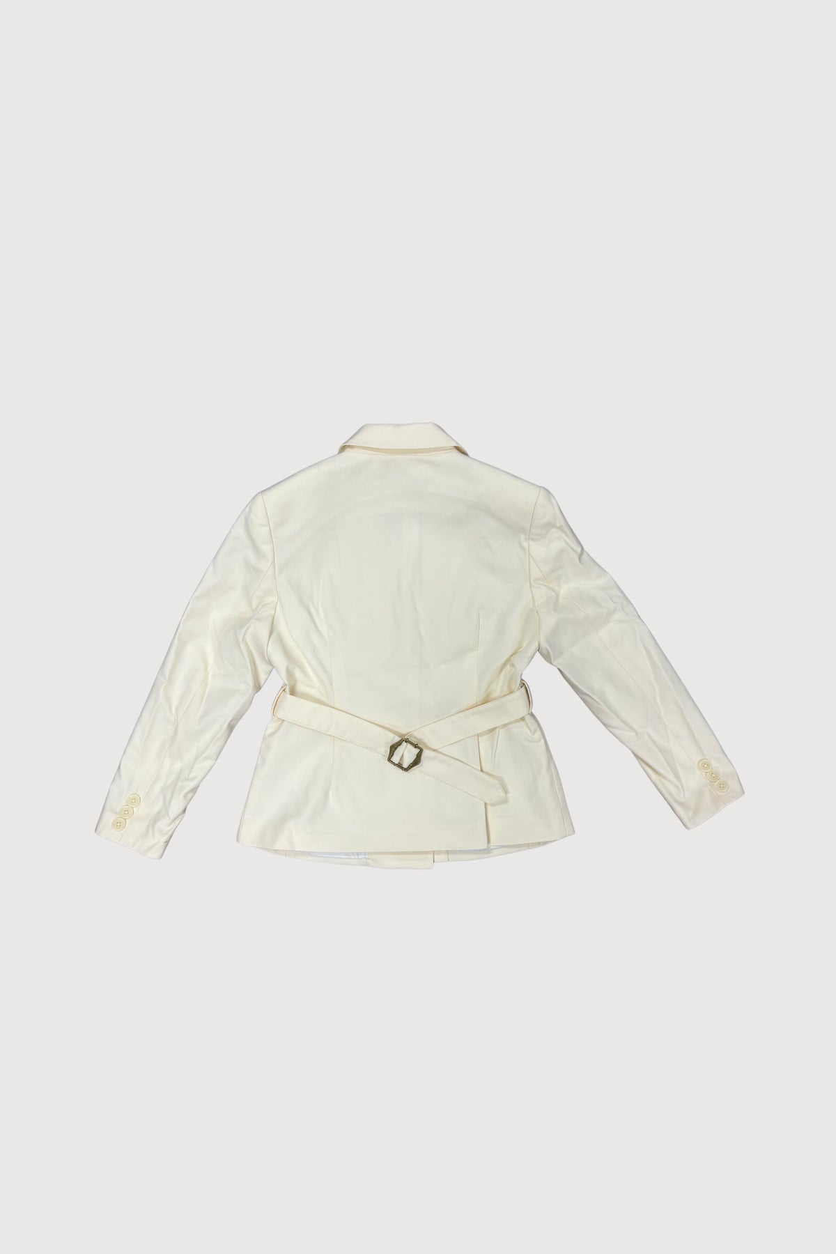 Female One-Button Blazer with Wrap Closure WJK0048