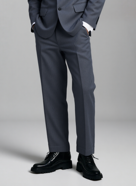 Paul Goldsbrough Male Pant with Extended Waistband and 2 Back Double Welt Pockets MPS0045