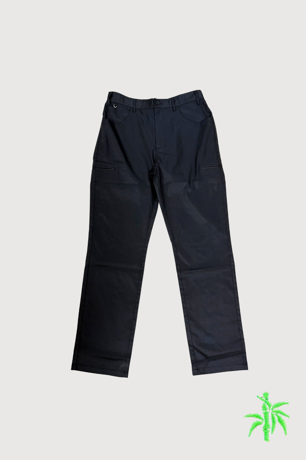 Male Straight Leg Chef Pant with Double Welted Pockets and D-ring MPS0049