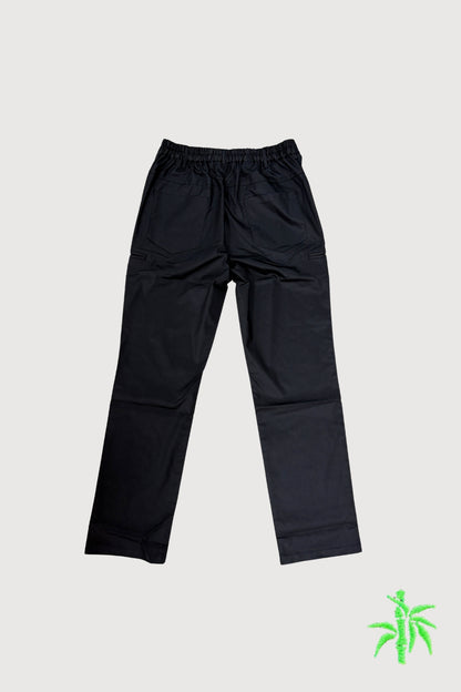 Male Straight Leg Chef Pant with Double Welted Pockets and D-ring MPS0049