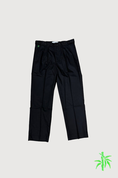 Unisex RA Long Pants with Double Front Pleats and Side Waist Tabs MPS0060