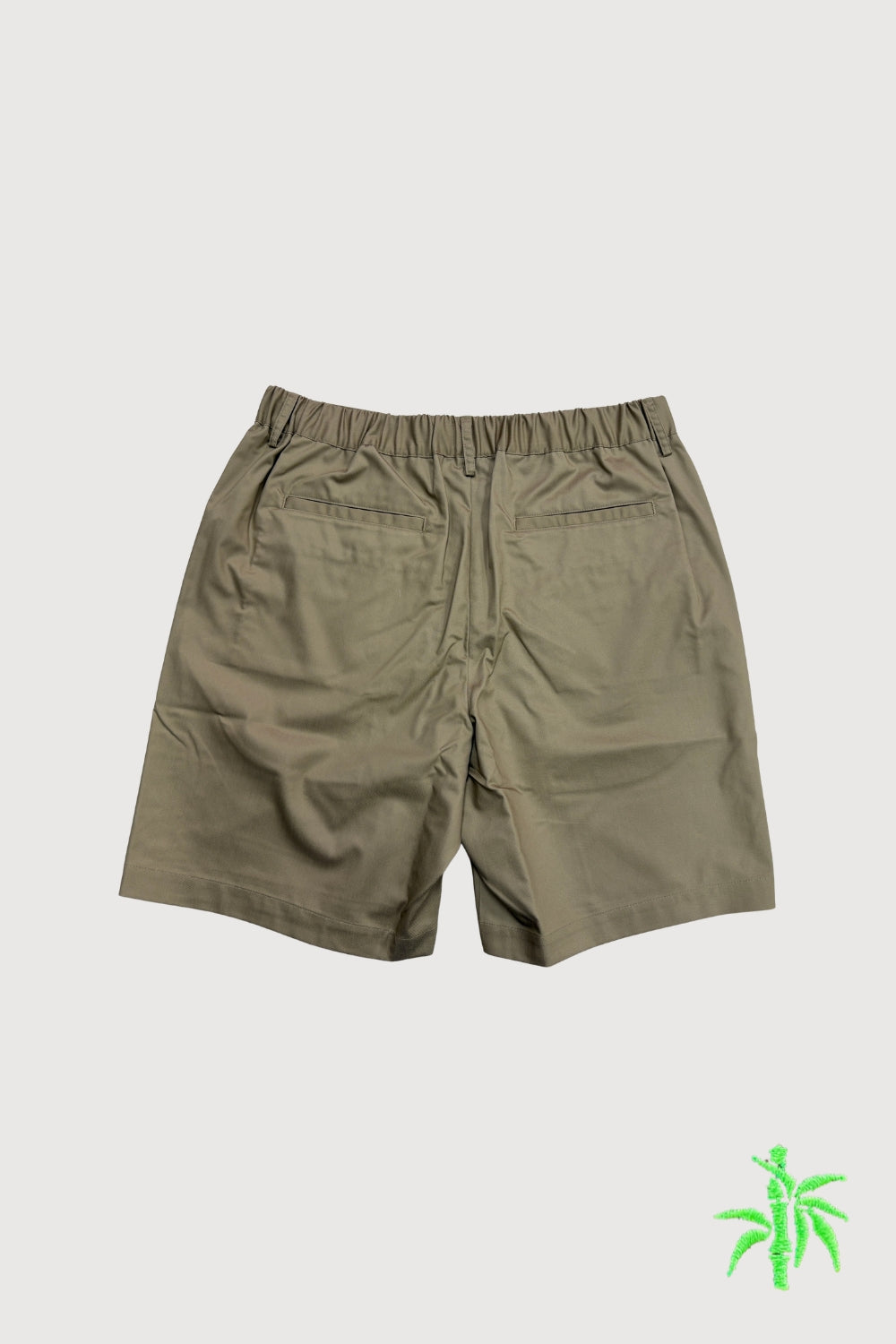 Male Short with Back Elastic Waistband and Back Welt Pockets MSP002