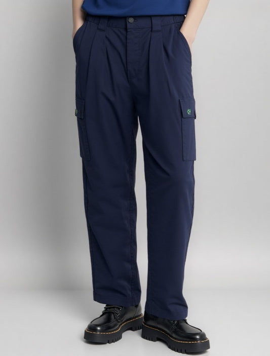 Male Cargo Pants with Wide Waistband and Side Elastic MPS0046