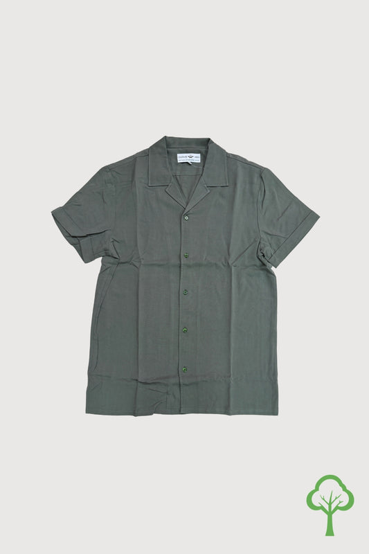 Male Camp Collar Short Sleeve Shirt MTB0075