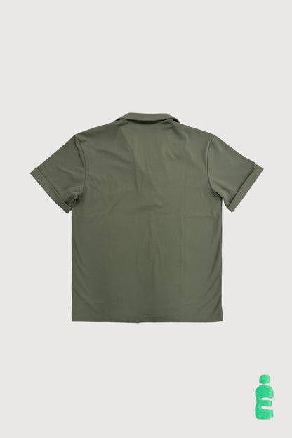 Male Short Sleeve Polo with Turn-up Cuff MTB0077