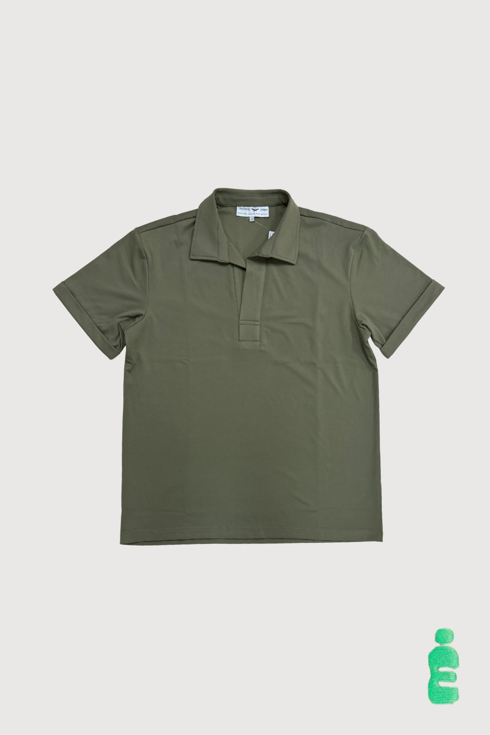 Male Short Sleeve Polo with Turn-up Cuff MTB0077