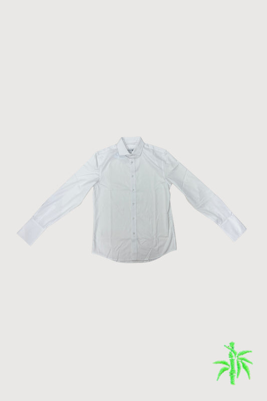 Male Long Sleeve Shirt with French Cuff (without sleeve tabs, no chest pocket) MTB0079A