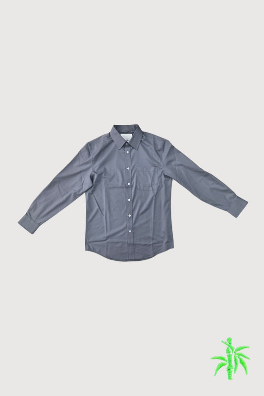 Marriott F&B Café Bakery Male Server Long Sleeve Shirt with Chest Pocket & Sleeve Tab MTS2002C