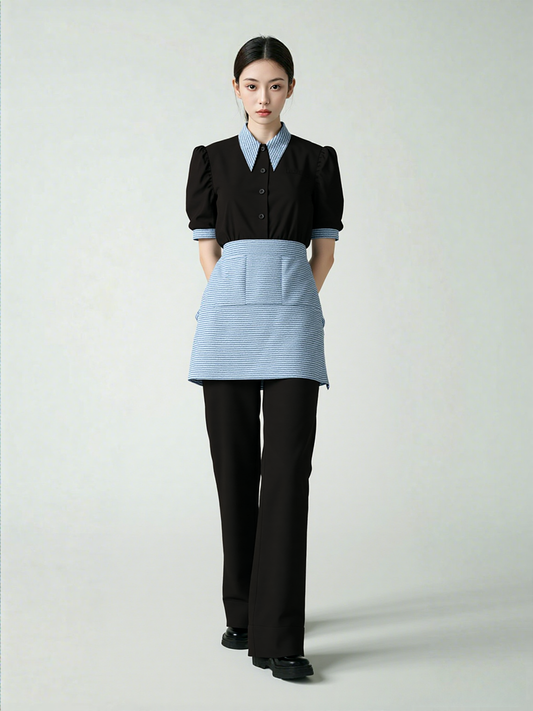 Island Shangri-La Housekeeping Women's Short Sleeve Top WTB0050