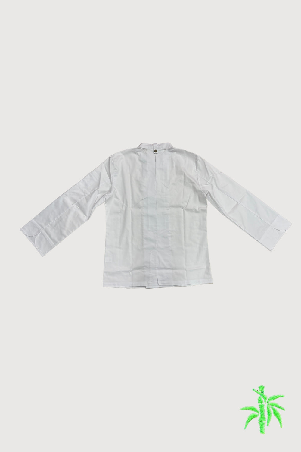 Long Sleeve Chef Coat with Mesh Back & Collar Tab UCT0033