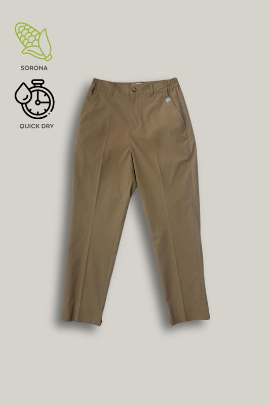 <b> Madera </b> Women's Half Stretch Waistband Pants