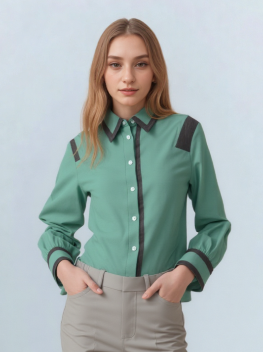 Conrad Female Waitress Long Sleeve Shirt WTB0051