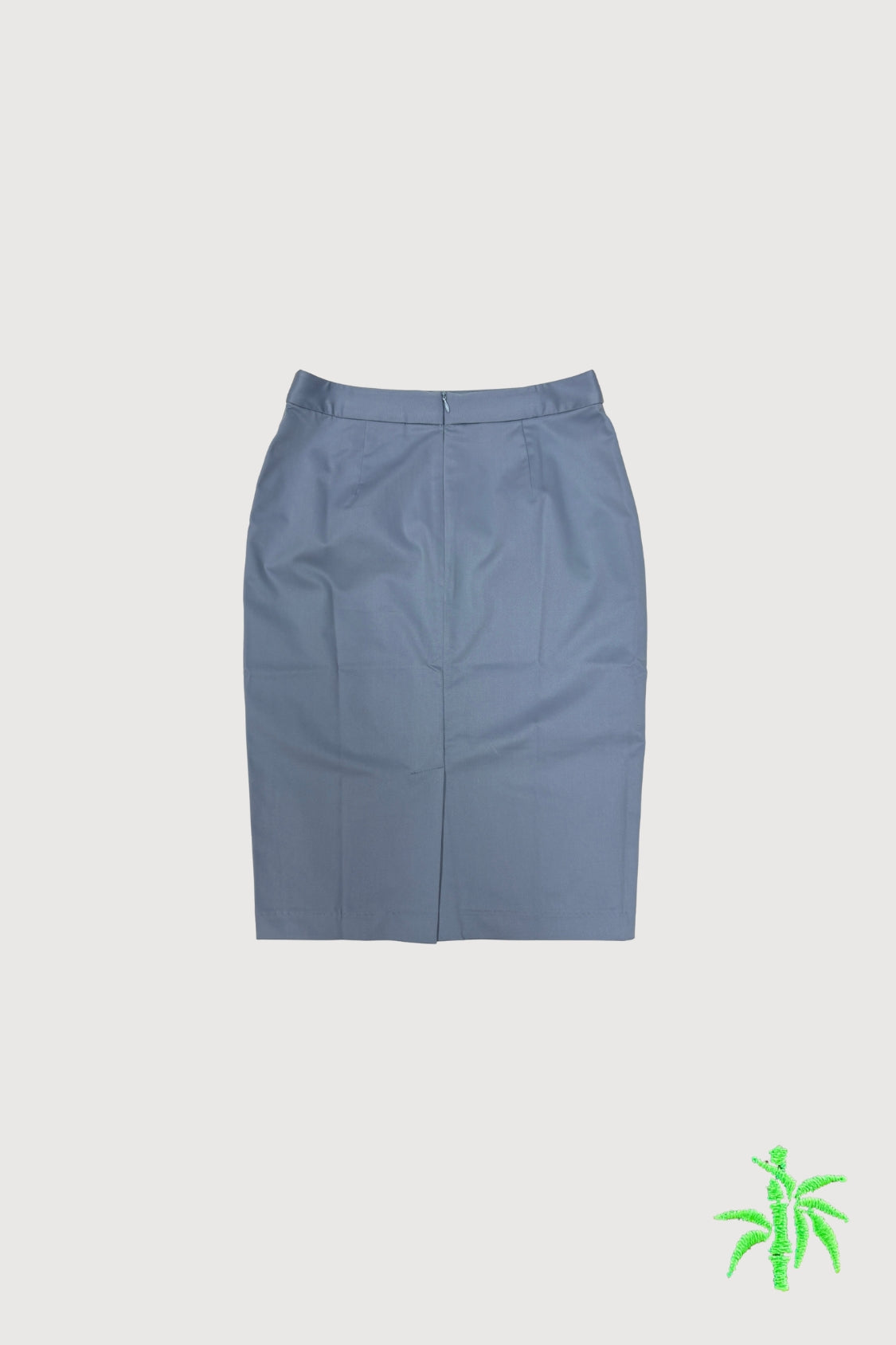 Female Below Knee Pencil Skirt with Back Slit WSK0014