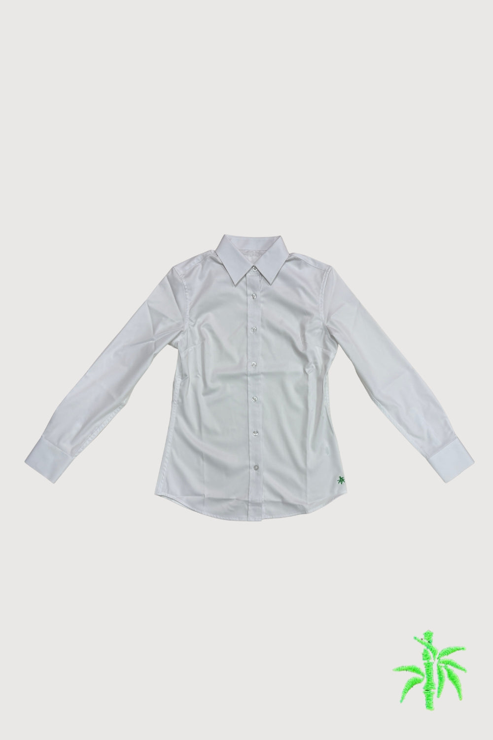 *Non-Commercial Value Sample * Female Long Sleeve Shirt without pocket &  Sleeve Tabs WTB0064A
