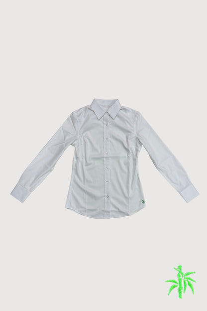 *Non-Commercial Value Sample * Female Long Sleeve Shirt without pocket &  Sleeve Tabs WTB0064A