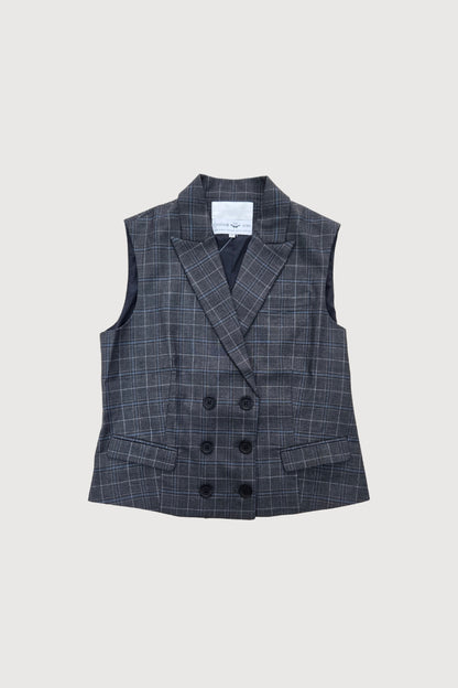 Marriott F&B Great Room Female server Double Breasted Waistcoat with Peak Lapel WVT0004