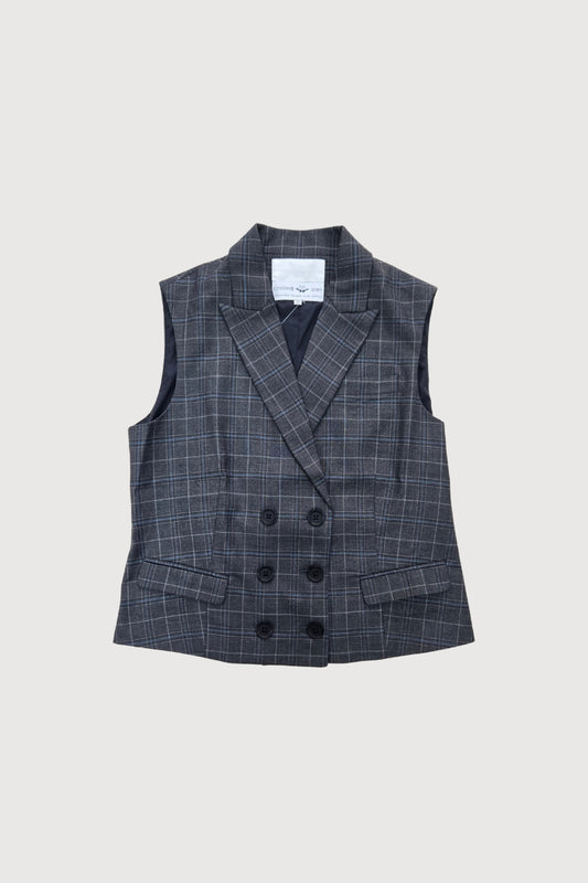 Marriott F&B Great Room Female server Double Breasted Waistcoat with Peak Lapel WVT0004