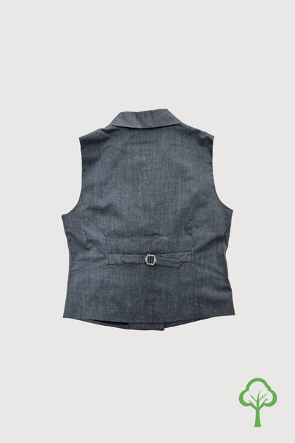 Marriott F&B Cru Steakhouse  Female server Double Breasted Waistcoat with Shawl Lapel WVT0005