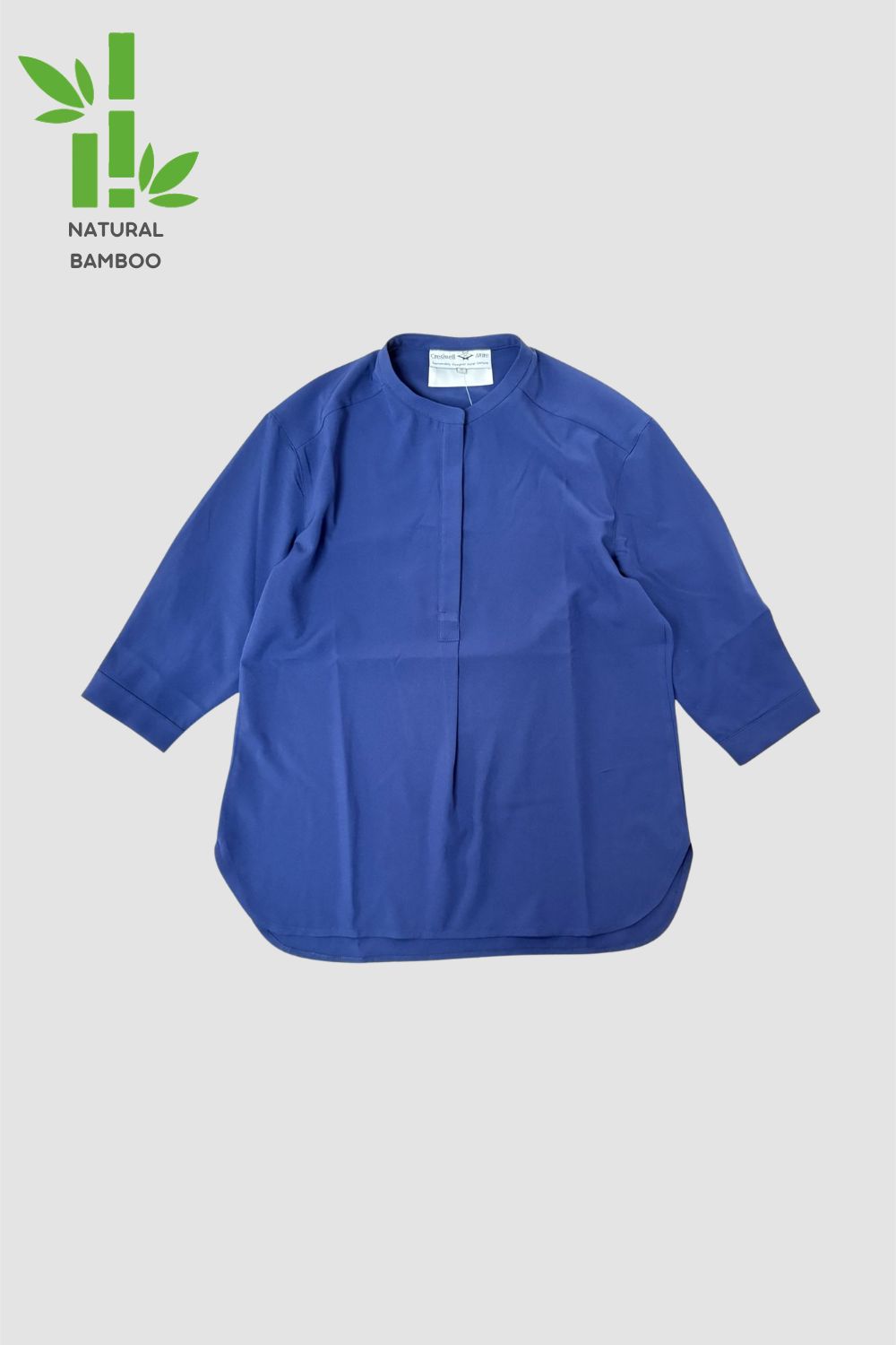 <b>Eatonhk Yat Tung Heen</b> | Waitress_Women's half-button round neck 3/4 Blouse WST0015A