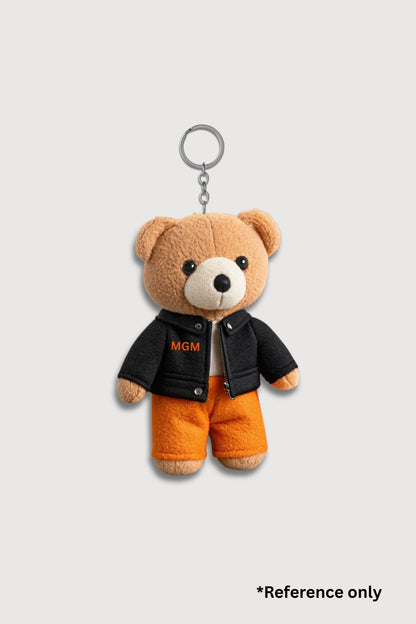 Upcycled Keychain Bear